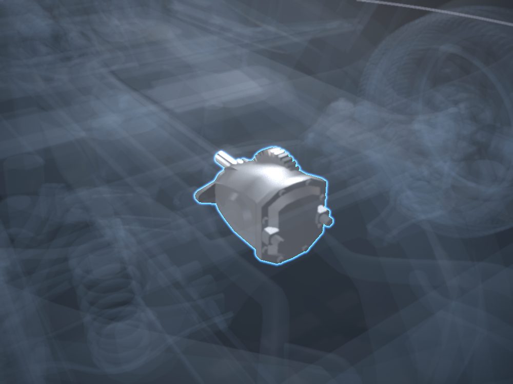 Active M differential highlighted on the car
