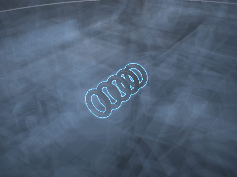 Shift elements highlighted on the car