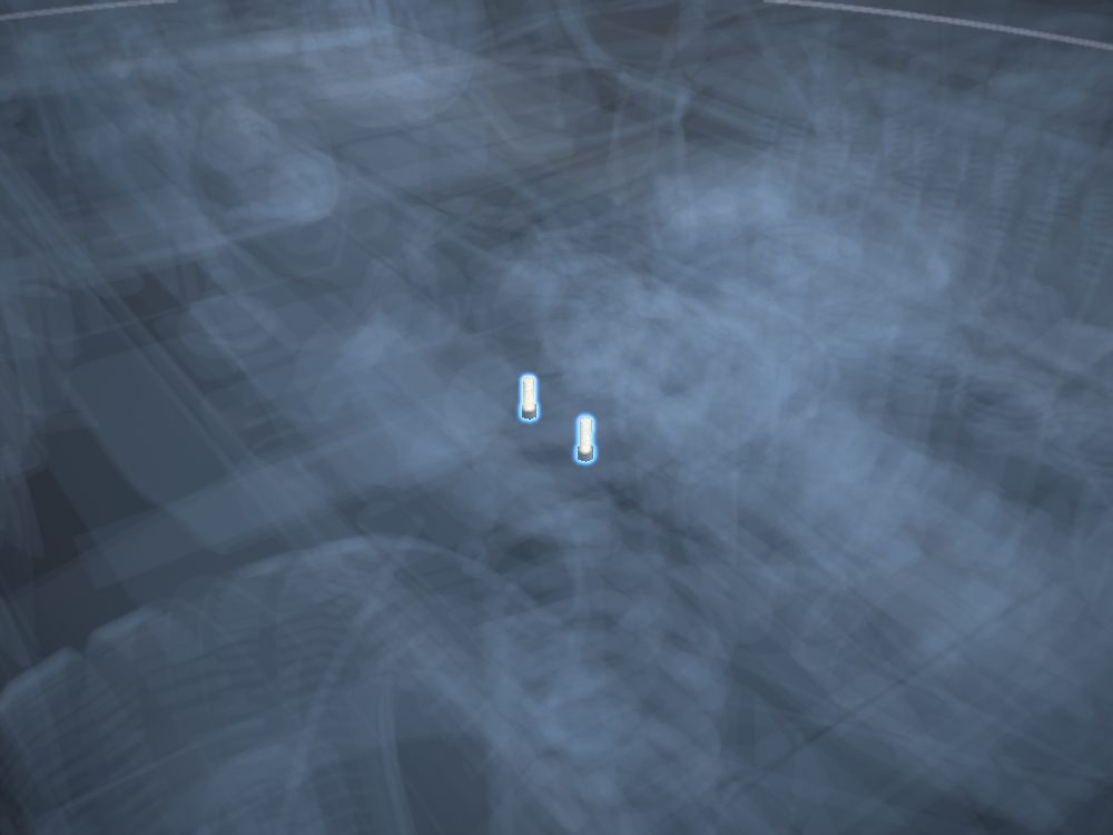 Oxygen sensors highlighted on the car